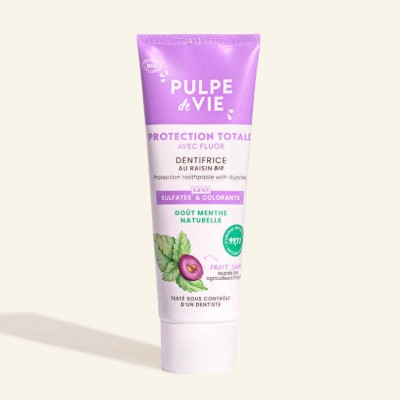 Pulpe De Vie Pulpe De Vie Protection Toothpaste Fluoride Οδοντόκρεμα για Πλάκα , Τερηδόνα & Λεύκανση