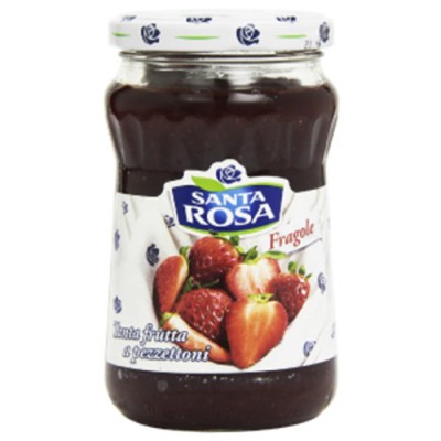 SANTA ROSA μαρμελάδα 350gr φράουλα SANTA ROSA μαρμελάδα 350gr φράουλα