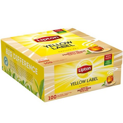 LIPTON τσάι 100 φακ Χ 1,5γρ ντυμένο (ΕΛ)