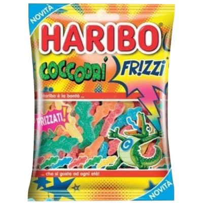 HARIBO 175gr frizzi coccodri/grune krokodile