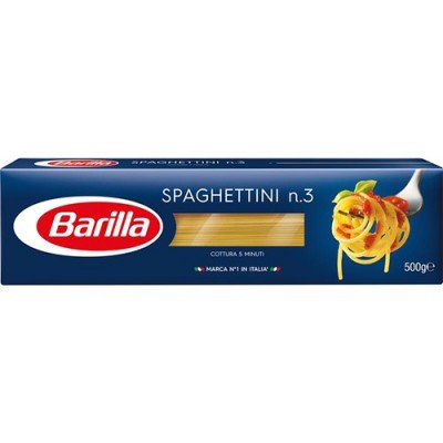 BARILLA No 3 spaghettini 500gr BARILLA No 3 spaghettini 500gr