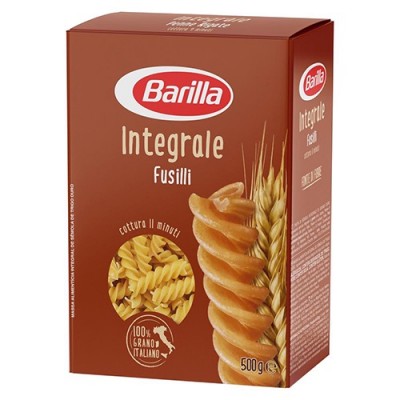 BARILLA ολικής άλεσης fusilli 500γρ
