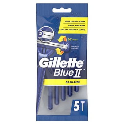 GILLETTE BLUE II ΣΑΚΟΥΛΑΚΙ slalom 5τεμ (ΕΛ)