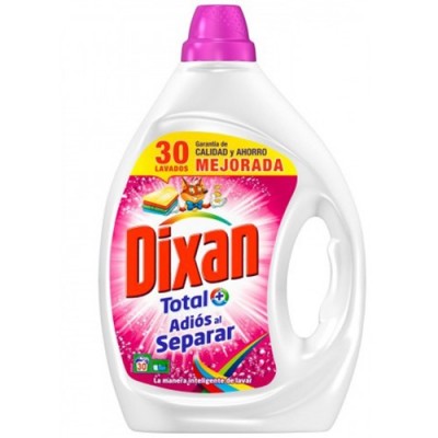 DIXAN ΥΓΡΟ GEL 1.35lt 30μεζ colour αντίο χώρισμα