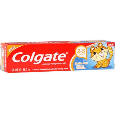 COLGATE οδοντ. junior 50ml 2-5 bubble