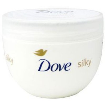 DOVE body cream βάζο 300ml silky μπλε