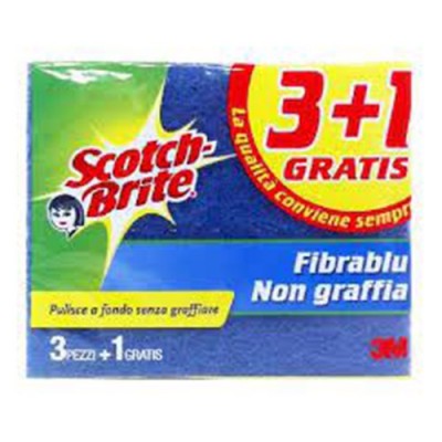 SCOTCH BRITE σφουγγ μπλε delicate 2+1 (δε χαράζει)
