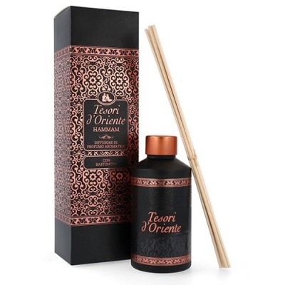 TESORI αρωματ. χώρου σε sticks 200ml hammam