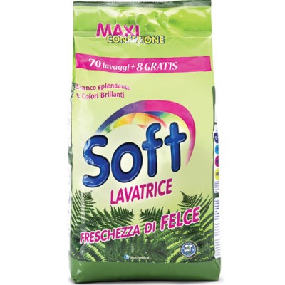 SOFT σακούλα fresca σκόνη πλυντ 78μεζ SOFT σακούλα fresca σκόνη πλυντ 78μεζ