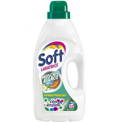SOFT υγρό πλυντηρίου 50 μεζούρες 2,25lt musk