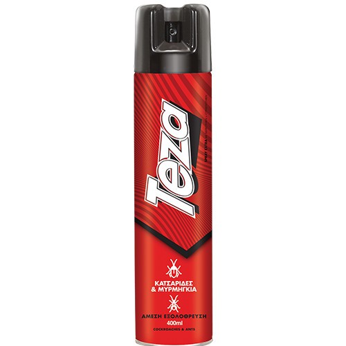 TEZA SPRAY EXTRA ΚΟΚΚΙΝΟ 400ml (ΕΛ)