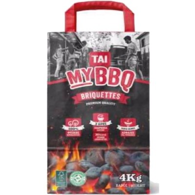 TAI MY BBQ ΜΠΡΙΓΚΕΤΤΑ 4Kg 3h 100% ΦΥΣΙΚΟ (ΕΛ)