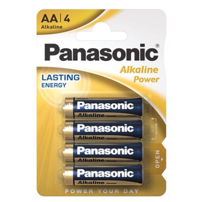 PANASONIC ALKALINE AA ΜΠΑΤ 4τεμ (ΕΛ)