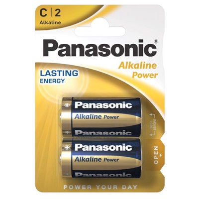 PANASONIC ALKALINE C ΜΠΑΤ 2τεμ (ΕΛ)