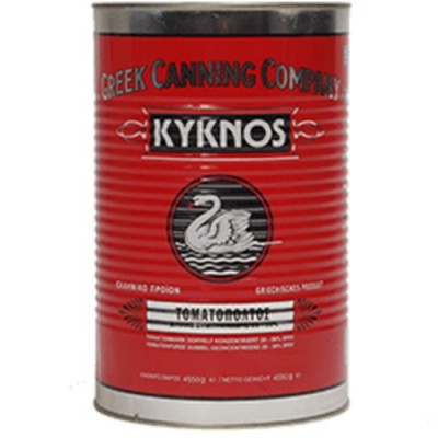 ΚΥΚΝΟΣ τοματοπολτός 5kg 28% συμπύκνωση (ΕΛ)
