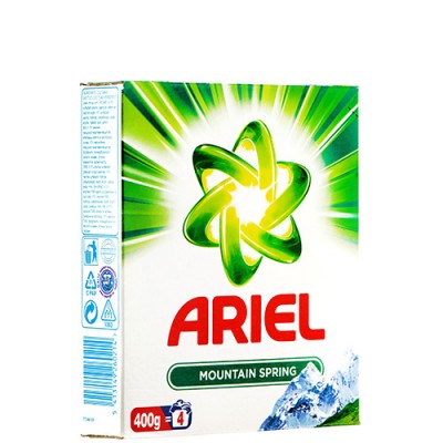 ARIEL 450gr σκόνη mountain spring ARIEL 450gr σκόνη mountain spring