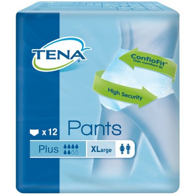 TENA PANTS PLUS XLARGE 12τεμ (ΕΛ)