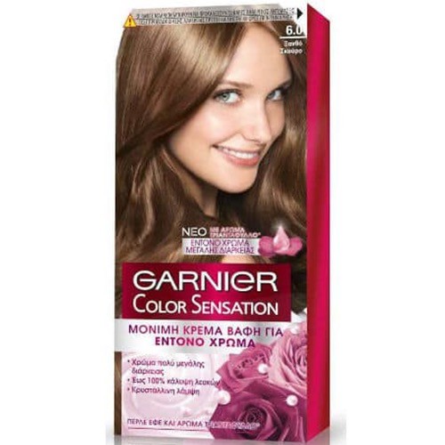 GARNIER COLOR SENS 40ml N6.0 ξανθό σκούρο