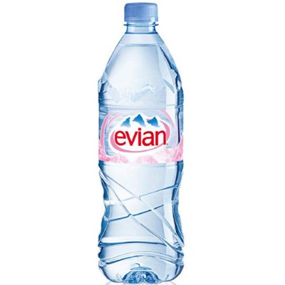 EVIAN εμφιαλωμένο νερό 1lt