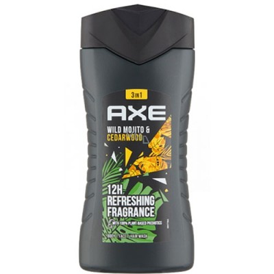 AXE shower gel 250ml (ΕΛ) mojito & cedarwood AXE shower gel 250ml (ΕΛ) mojito & cedarwood