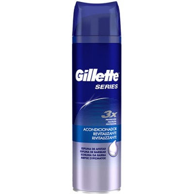 GILLETTE series 250ml αφρός ξυρ revitalisant GILLETTE series 250ml αφρός ξυρ revitalisant