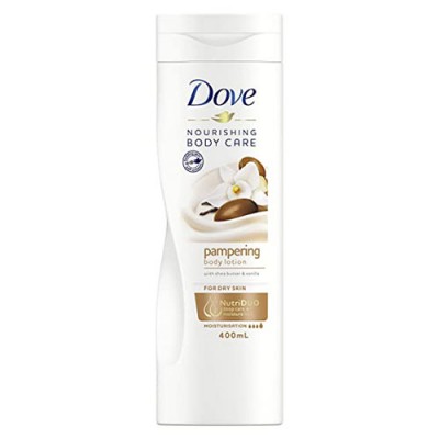 DOVE body lotion 400ml vanilla & shea butter