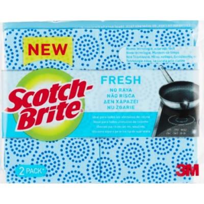 SCOTCH BRITE σφουγγ 2τεμ extreme fresh SCOTCH BRITE σφουγγ 2τεμ extreme fresh