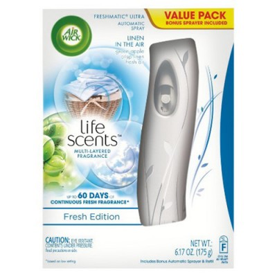 AIRWICK fr matic συσκ+αντ 250ml linen in