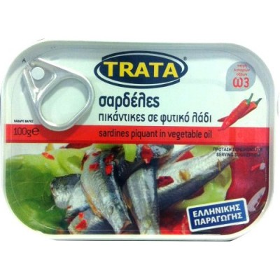 ΤΡΑΤΑ ΣΑΡΔΕΛΕΣ ΠΙΚΑΝΤΙΚΕΣ 100γρ (ΕΛ)