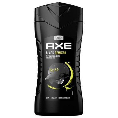 AXE shower gel 250ml Black Remixed AXE shower gel 250ml Black Remixed