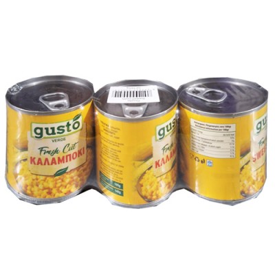 ΚΑΛΑΜΠΟΚΙ GUSTO 3Χ165gr (ΕΛ) ΚΑΛΑΜΠΟΚΙ GUSTO 3Χ165gr (ΕΛ)