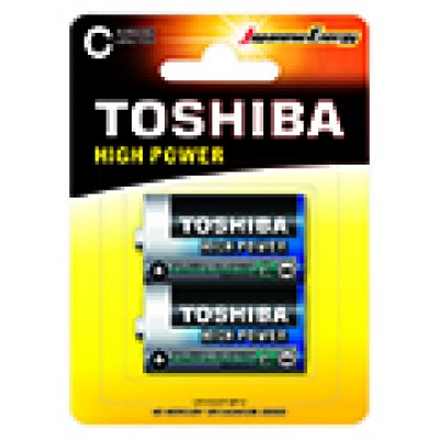 TOSHIBA HIGH POWER C ΜΠΑΤ 2τεμ ALKALINE