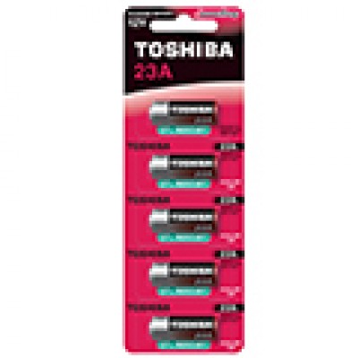 TOSHIBA HIGH POWER ΛΙΘΙΟΥ 23Α ΜΠΑΤ 5τεμ ALKALINE