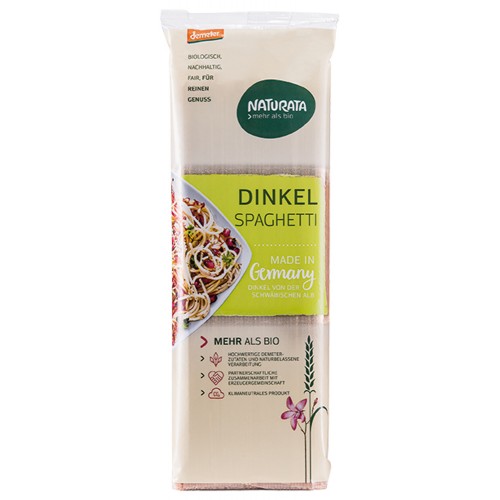 Σπαγγέτι Ντίνκελ  Λευκό Naturata 500g DEM