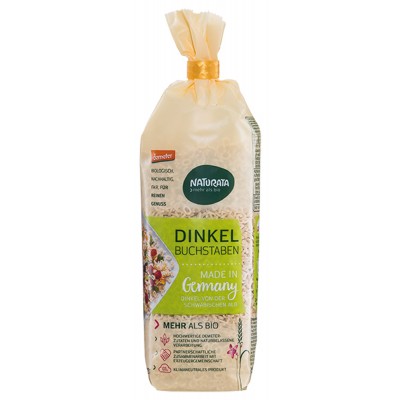 Γραμματάκια Ντίνκελ (για σούπα )Naturata 250g DEM