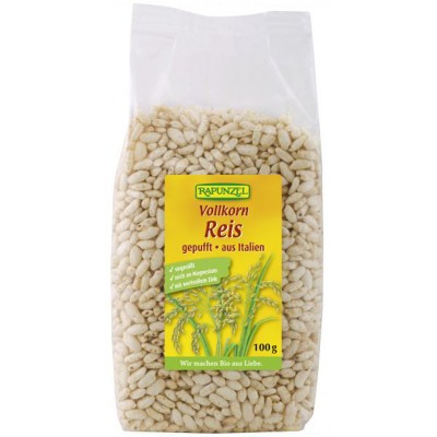 Ποπ Ρυζιού Ολικής Άλεσης 100g Rapunzel ΒΙΟ