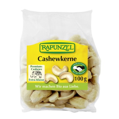 Κάσιου Φιστίκι ολόκληρο Rapunzel 100g ΒΙΟ