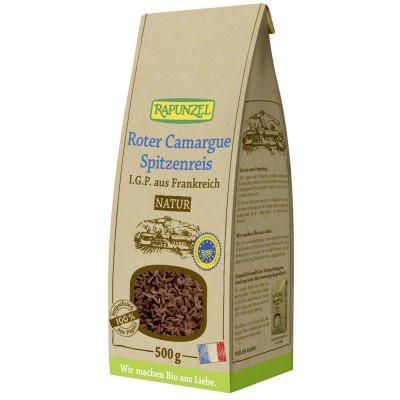 Ρύζι Κόκκινο Camargue 500g Rapunzel BIO
