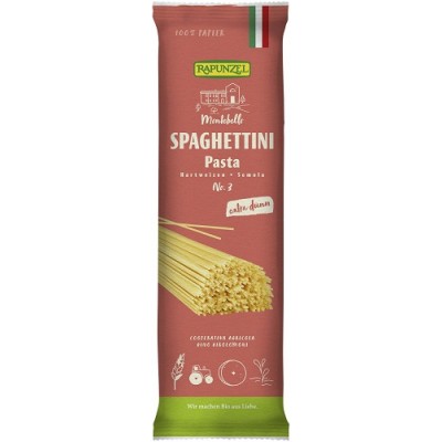 Σπαγγετίνι Λεπτό Νο3 500g Rapunzel BIO