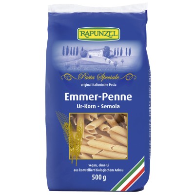 Πέννες Έμμερ λευκές 500g Rapunzel ΒΙΟ