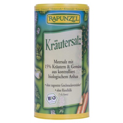 Αλάτι με Βότανα (αλατιέρα) 125g Rapunzel ΒΙΟ