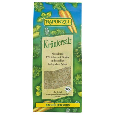 Αλάτι με βότανα (σακουλάκι) 500g Rapunzel ΒΙΟ