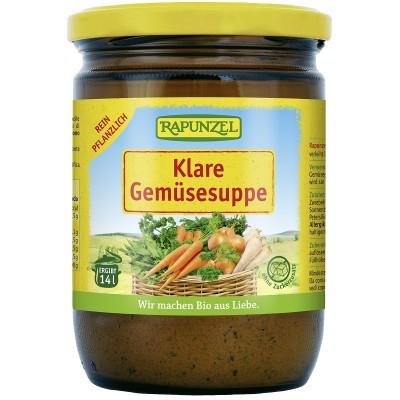 Ζωμός Λαχανικών (βάζο) 250g Rapunzel ΒΙΟ