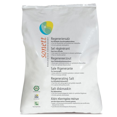 Αλάτι Πλυντηρίου Πιάτων Sonett 2Kg