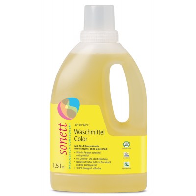 Υγρό Πλυντηρίου Ρούχων COLOR Sonett 1.5Lt Υγρό Πλυντηρίου Ρούχων COLOR Sonett 1.5Lt