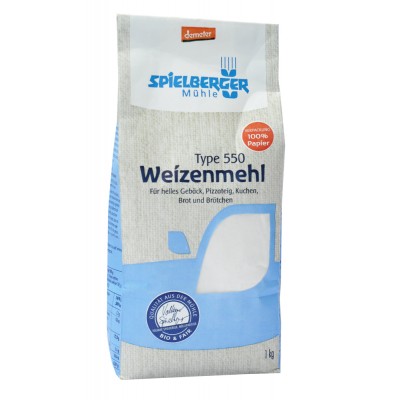 Αλεύρι Σιταριού Τύπου 550 Spielberger 1Kg DEM