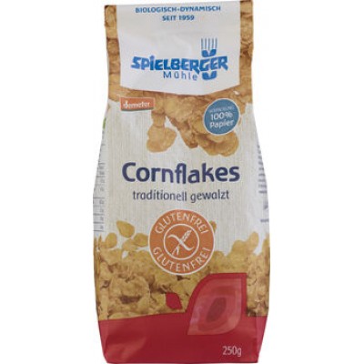 Corn Flakes ΧΩΡΙΣ ΓΛΟΥΤΕΝΗ Spielberger 250g DEM