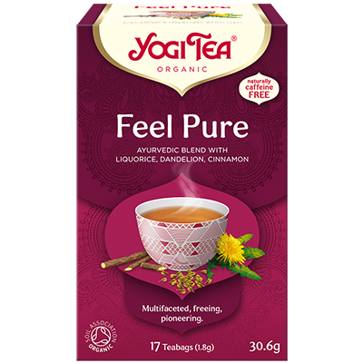 YOGI TEA FEEL PURE (Detox) (17x1.8g) 30.6g ΒΙΟ YOGI TEA FEEL PURE (Detox) (17x1.8g) 30.6g ΒΙΟ