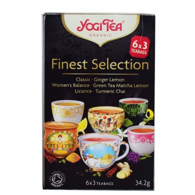 YOGI TEA FINEST SELECTION (18φ) 34.2g ΒΙΟ