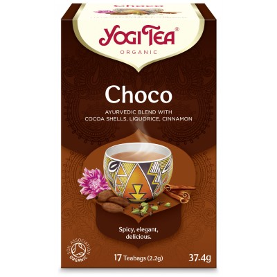 YOGI TEA CHOCO (17x2.2g) 37.4g ΒΙΟ